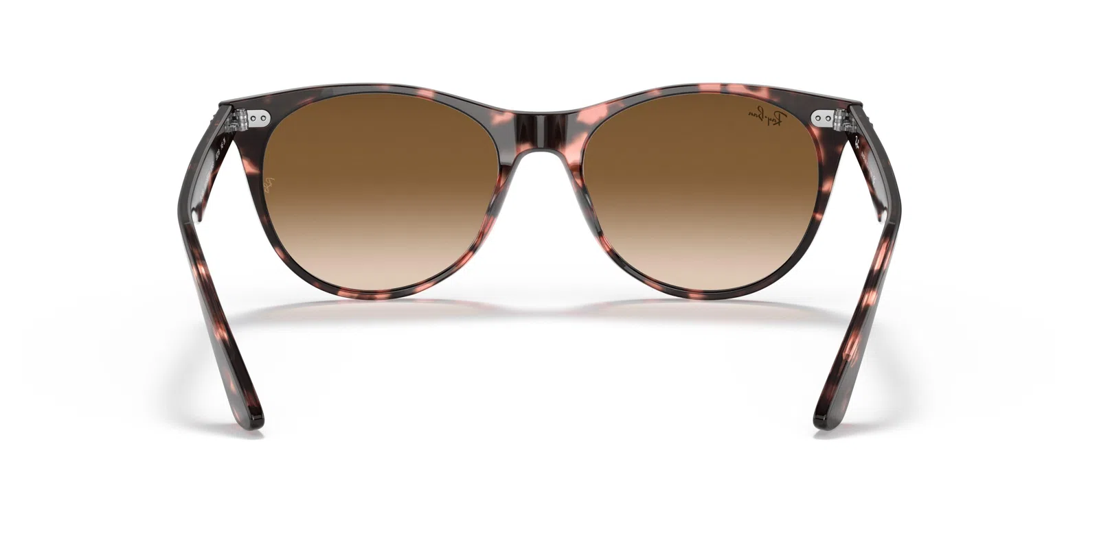 Ray-Ban Wayfarer Ii 2185 Sunglasses - Havana On Trasparent Light Bro - view 87